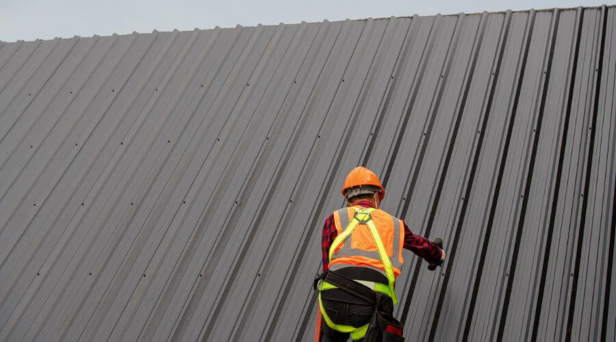 Professional metal roof installation services in Pioneertown, CA
